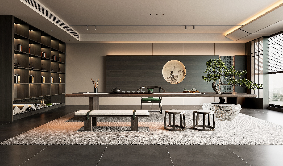 Modern Tea Room