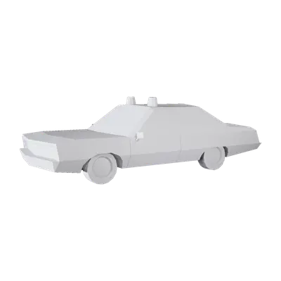 Lowpoly Car 25 3d model