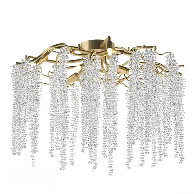 Contemporary Flush Mount Light