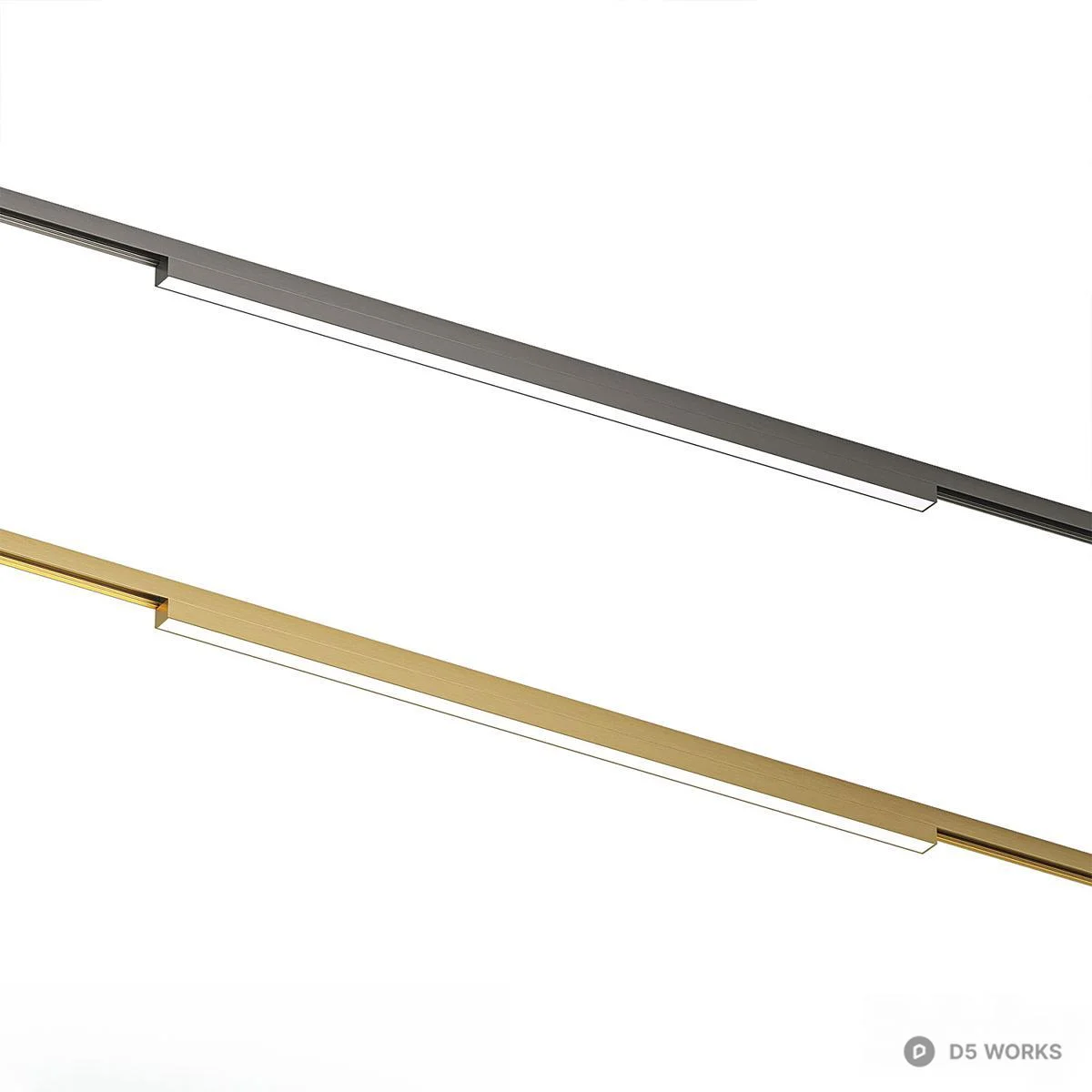 Minimalist Linear Light 3d model - Image 1