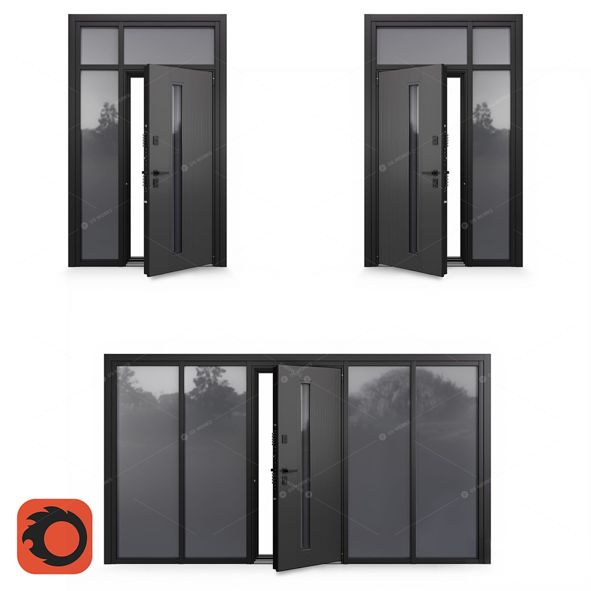 Doors 3D Models 7