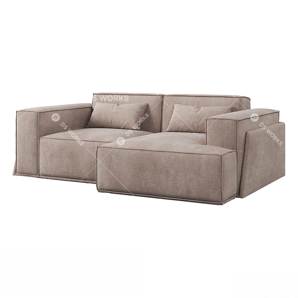 Two Way Sofa Modern Two-seater Sofa