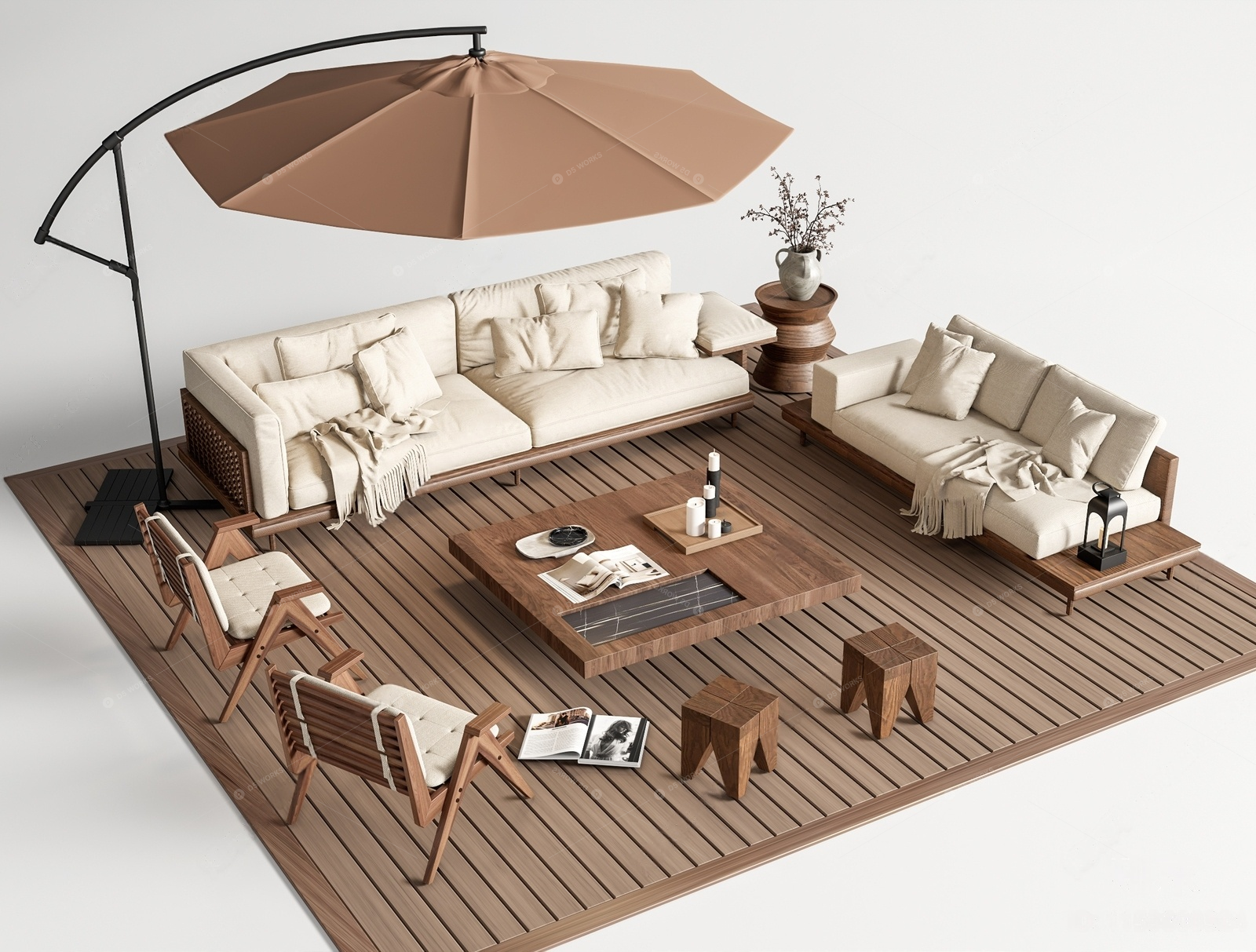 Outdoor Furniture 3D Models