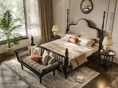 Traditional Home Bedroom