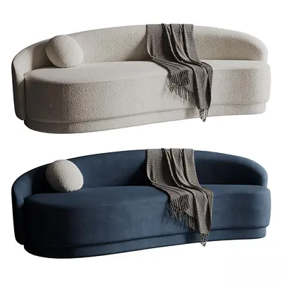 Organic Modern Modular Sofa Set