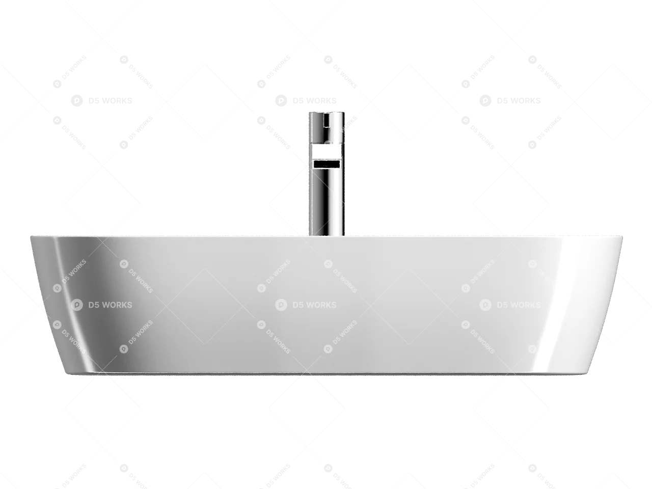 Wash Basin 3d model thumbnail 2