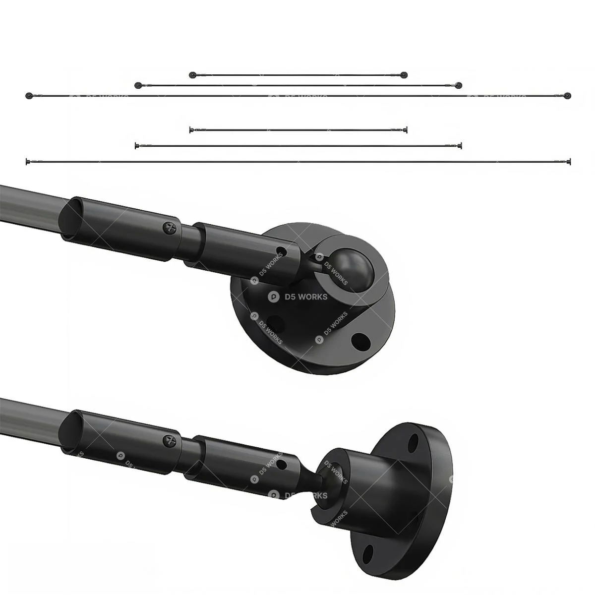 Modern Wall Lamp 3d model thumbnail 3