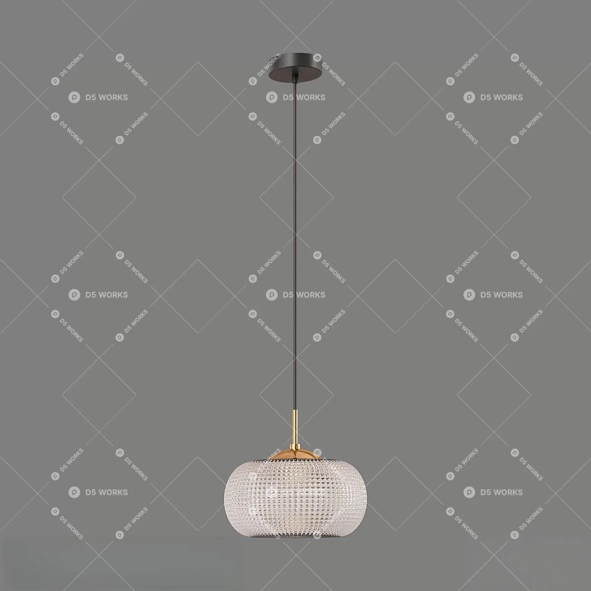 Pendant Light 3d model thumbnail 2