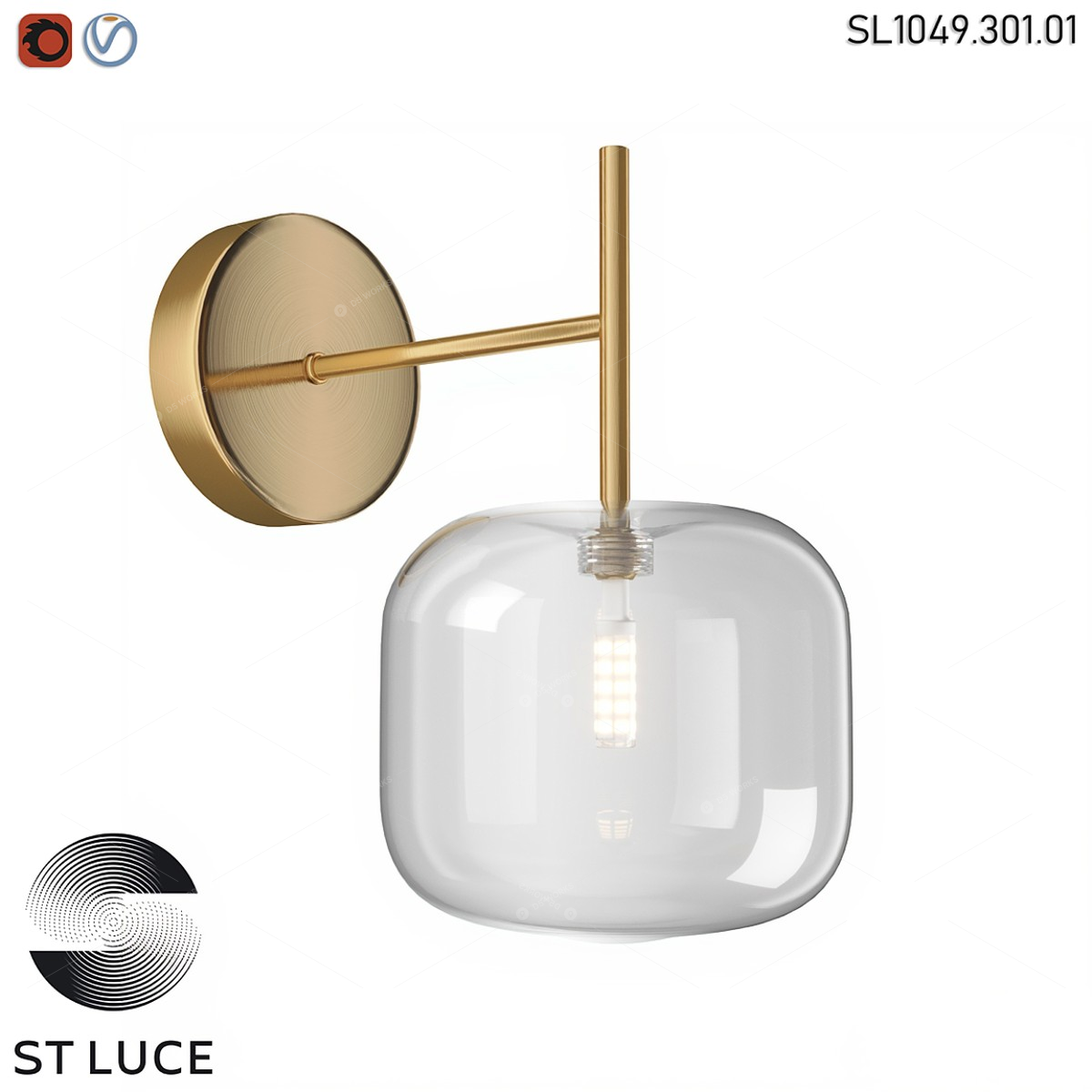 Wall Lights 3D Models