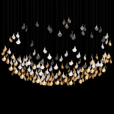Modern Artistic Pendant Light 3d model