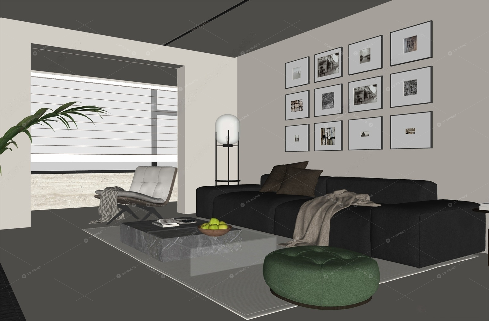 Living Rooms 3D Models 3
