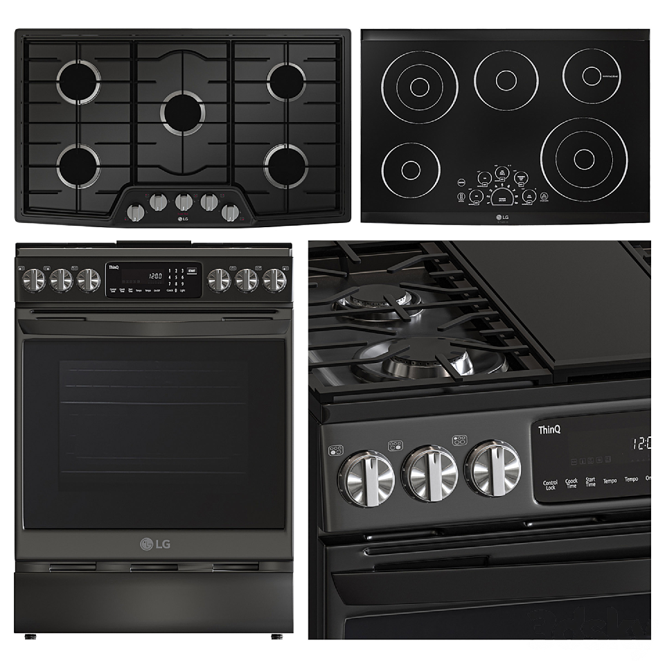 Modern Kitchen Stove