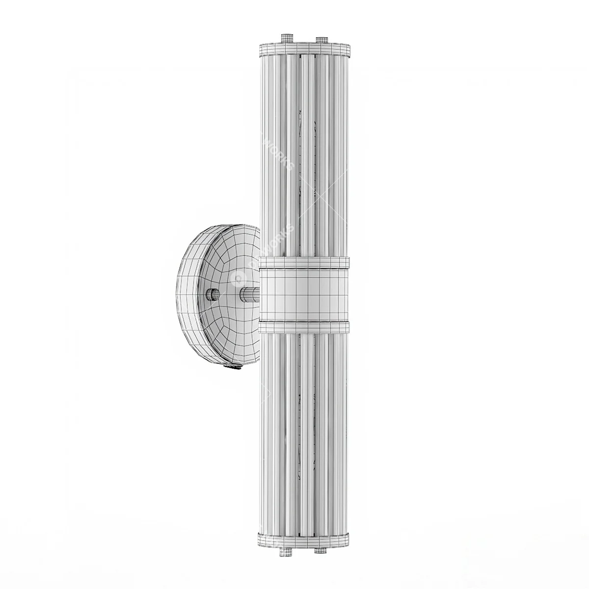 Quiet Luxury Wall Lamp 3d model thumbnail 2