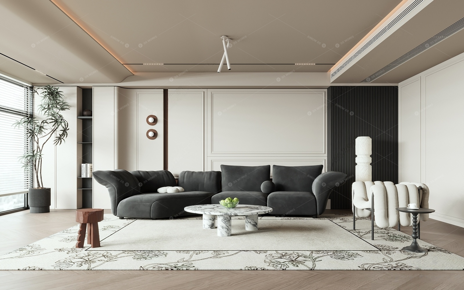 Living Rooms 3D Models