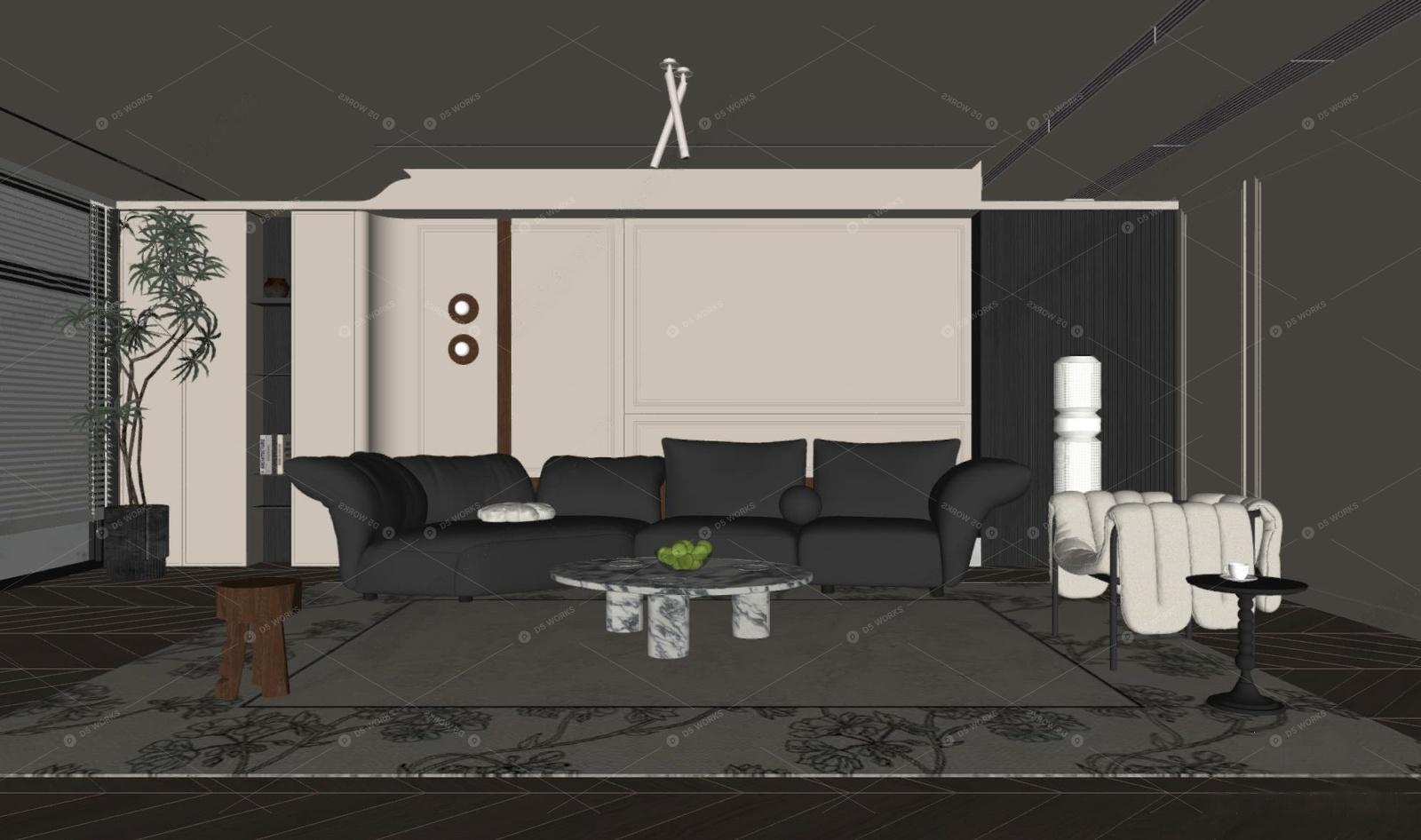 Living Rooms 3D Models 2