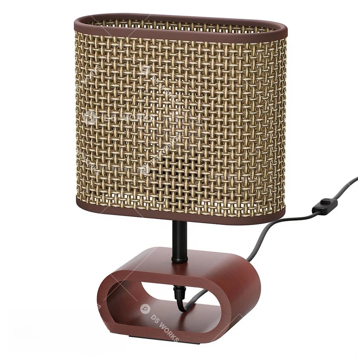 Table Lamp 3d model thumbnail 2