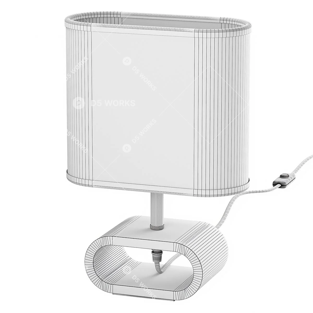 Table Lamp 3d model thumbnail 4