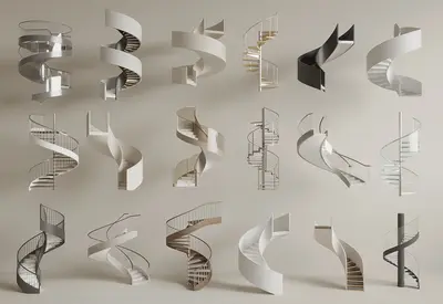 Modern Spiral Staircase