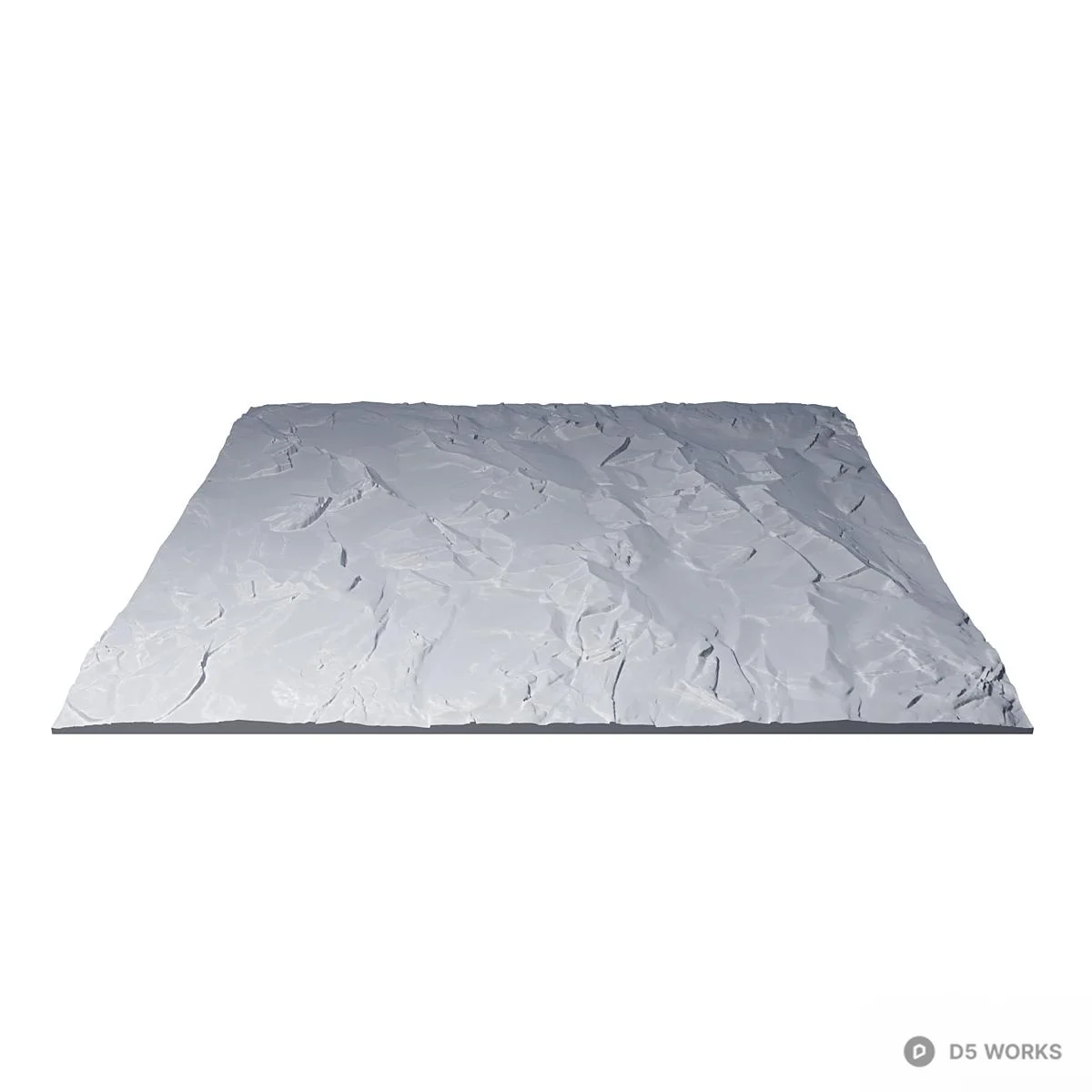 Textured Wall Panel 3d model thumbnail 5