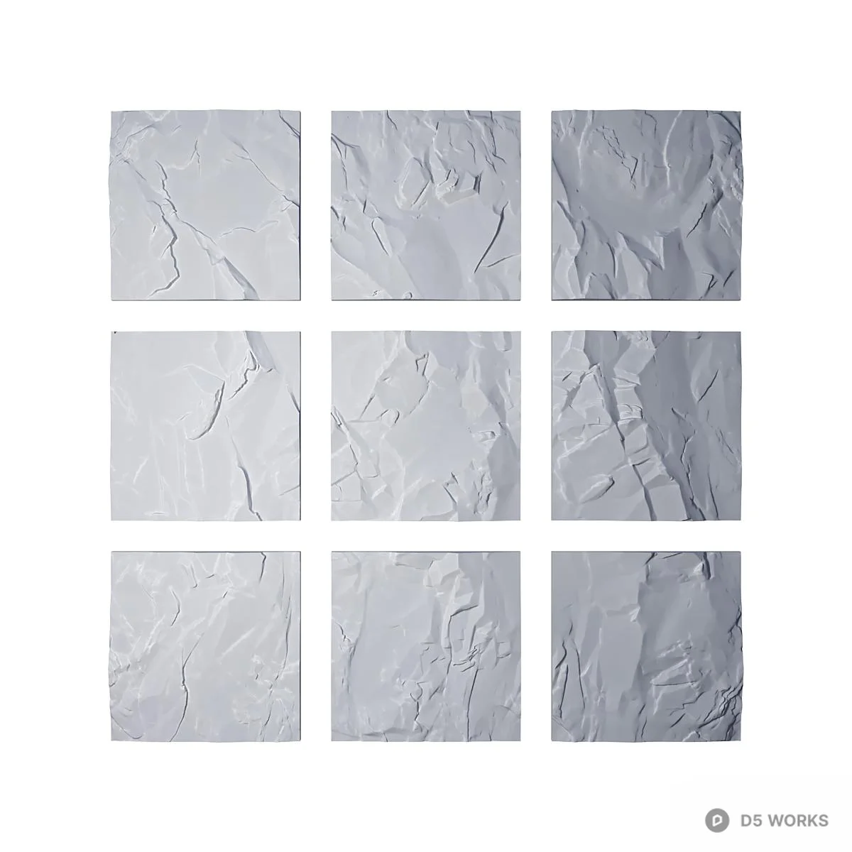 Textured Wall Panel 3d model thumbnail 4