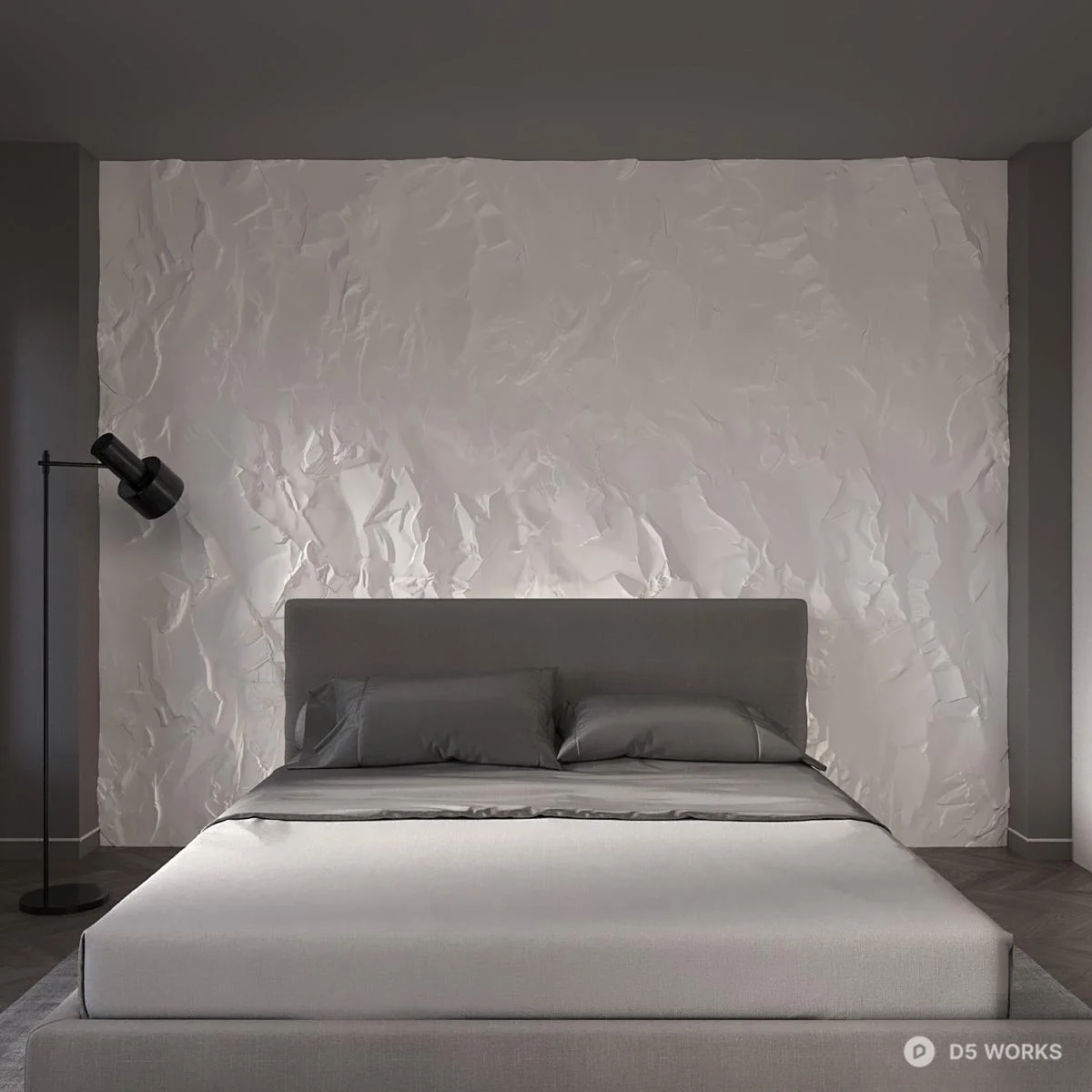 Textured Wall Panel 3d model thumbnail 2