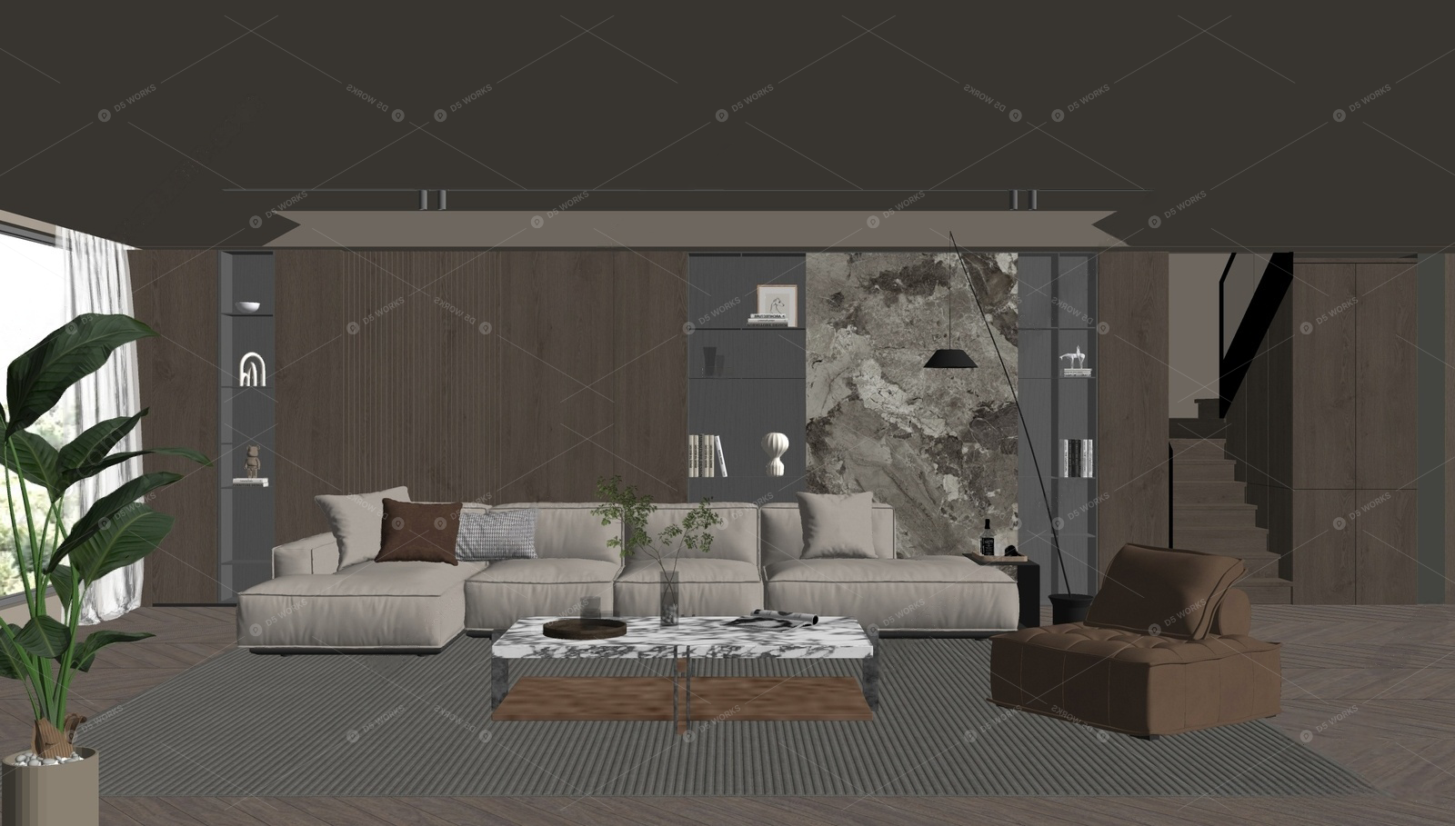 Living Rooms 3D Models 2