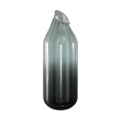 Floral Vase Design Modern Dark Glass Vase 01