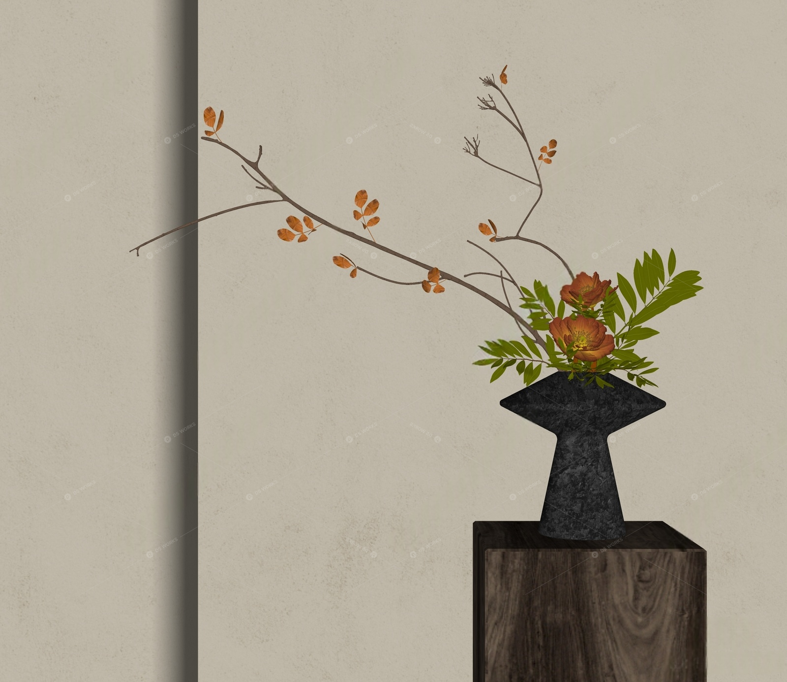 Vases & Floral Arrangements 3D Models 2