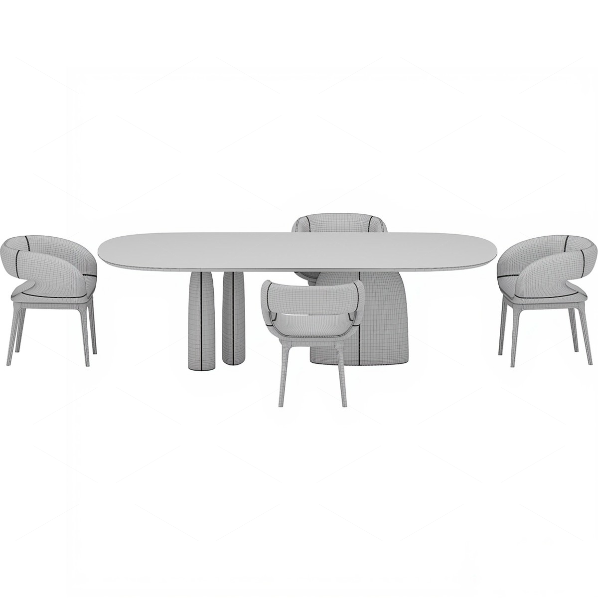 Furniture Sets 3D Models 5