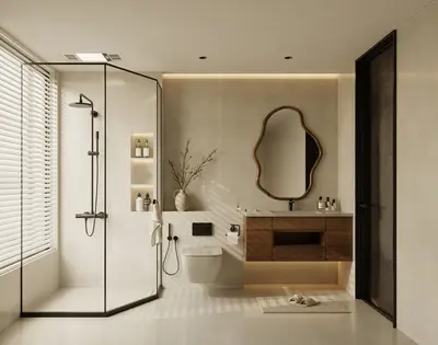 Mid-Century Modern Bathroom