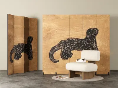 Mid-Century Modern Retro Screen