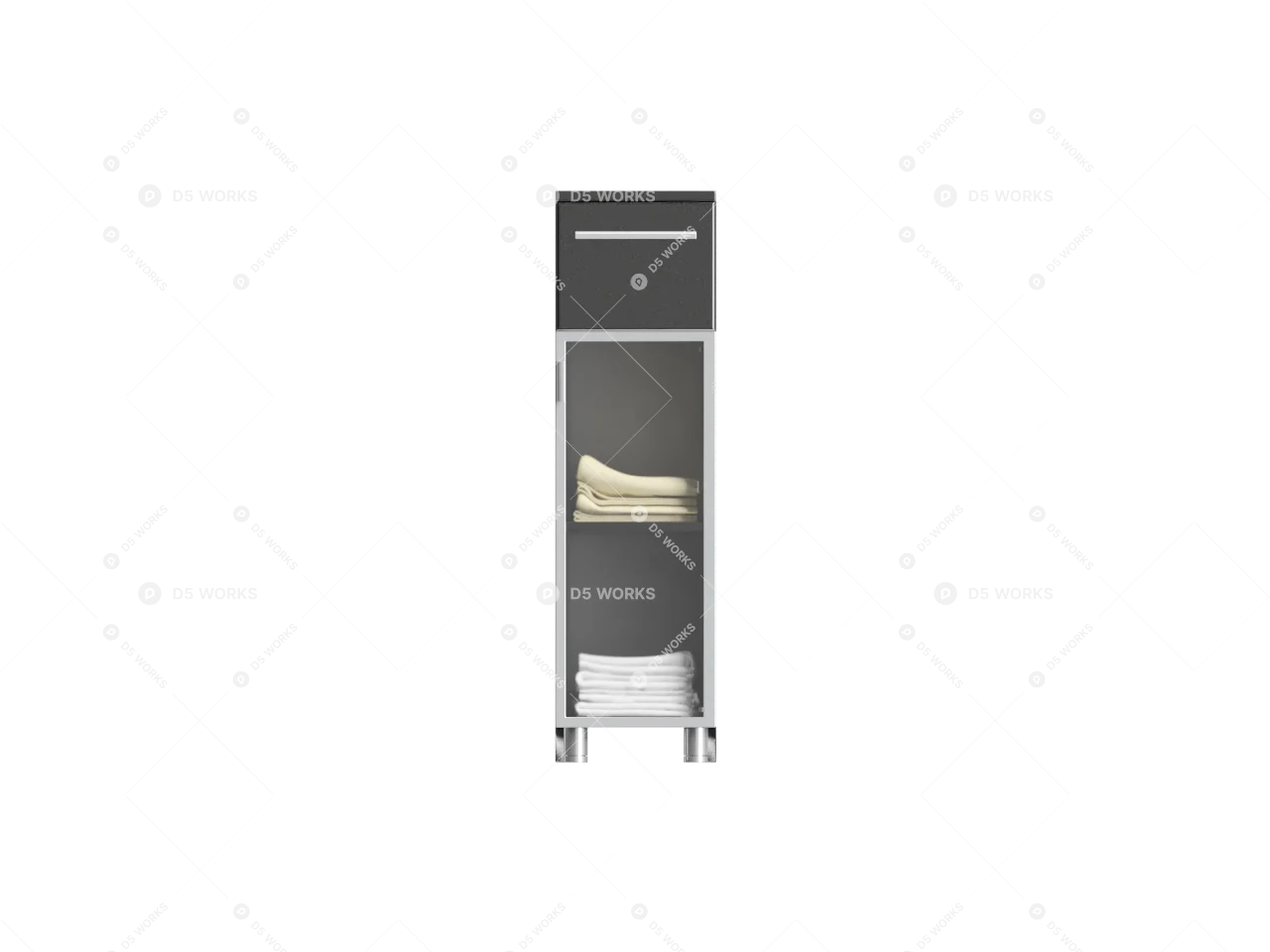  Cabinet 3d model thumbnail 2