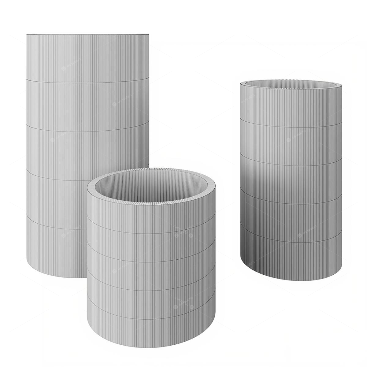 Vases & Floral Arrangements 3D Models 2