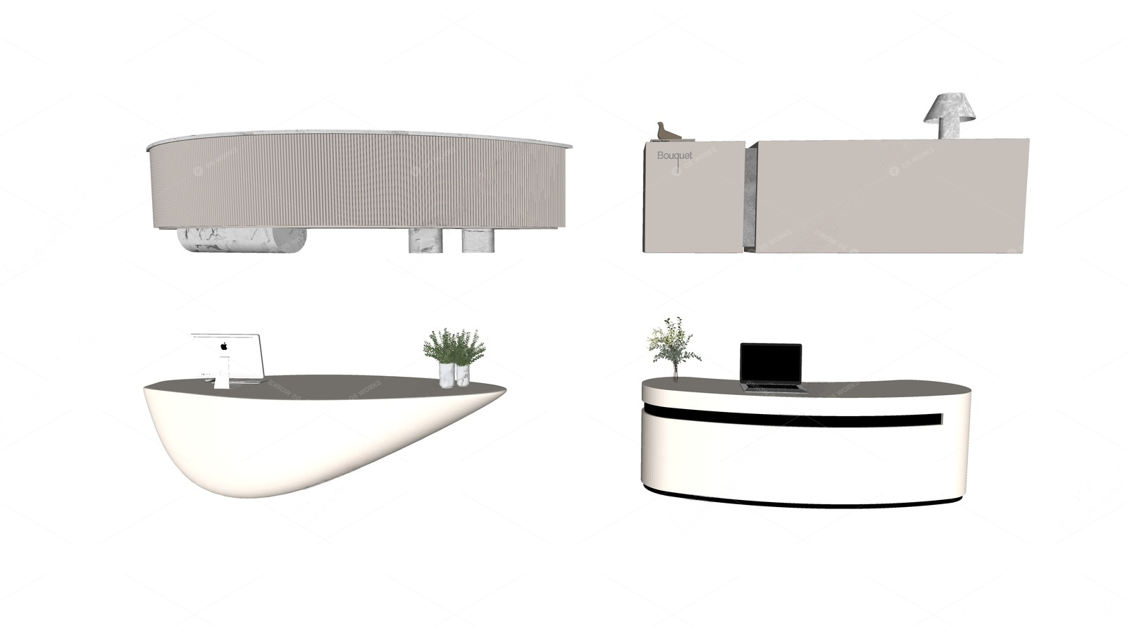 Common Spaces 3D Models 2