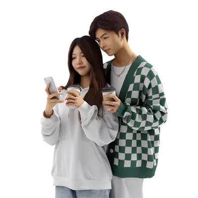 Couple 17 3d model