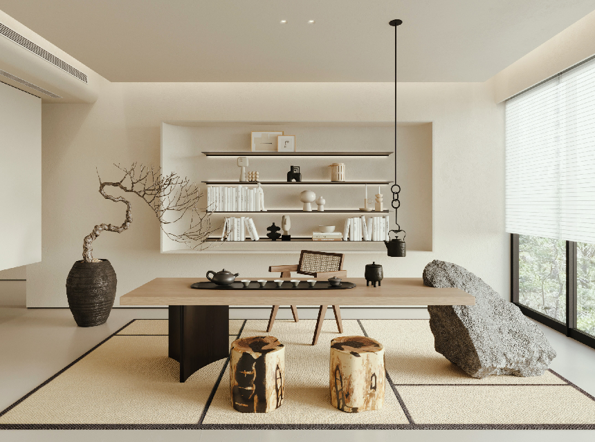 Modern Tea Room
