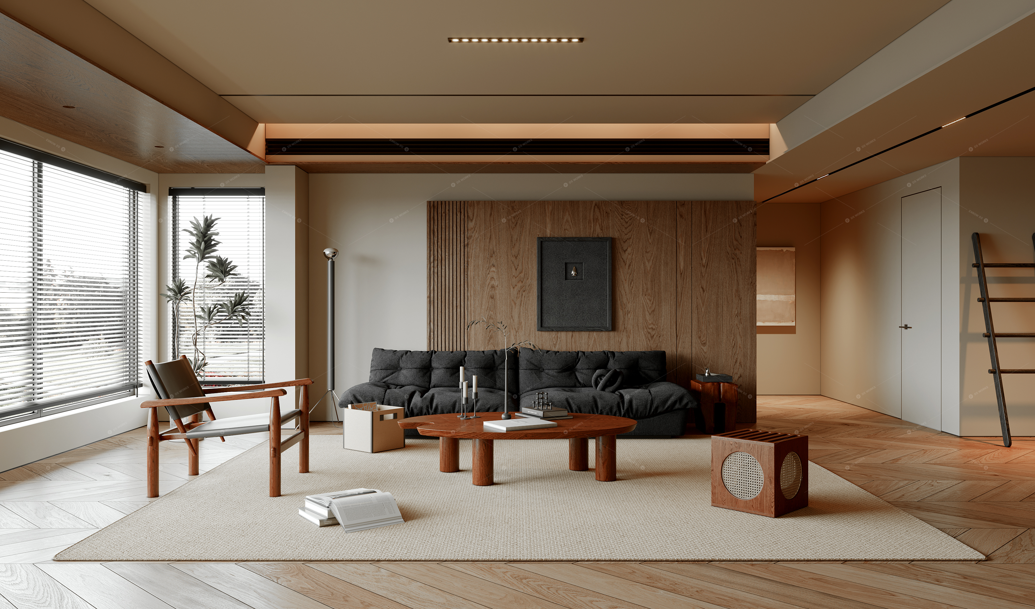 Living Rooms 3D Models