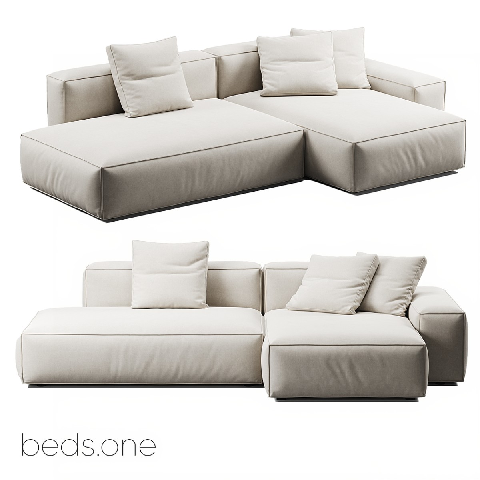 Modern Three-seater Sofa
