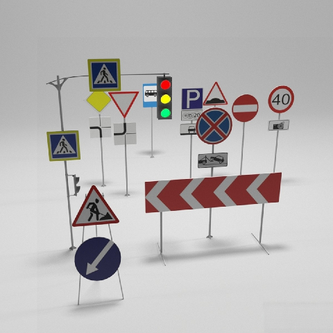 Modern Traffic Signs