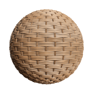 Wickerwork Rattan weaving 03