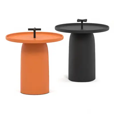 Minimalist Ceramic Side Table 3d model