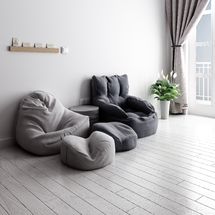 Modern Bean Bag Sofa