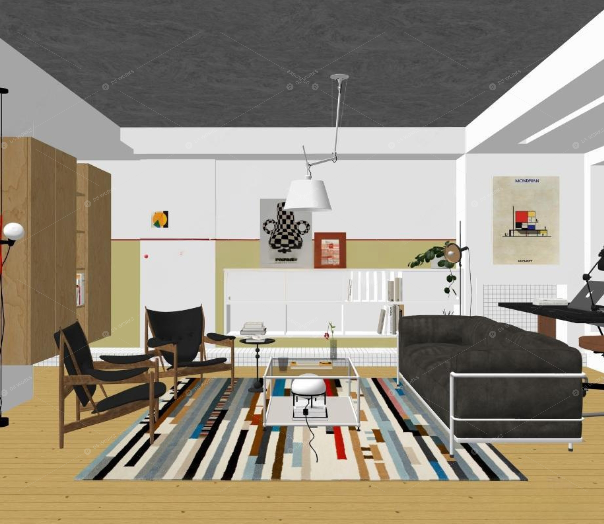 Living Rooms 3D Models 2