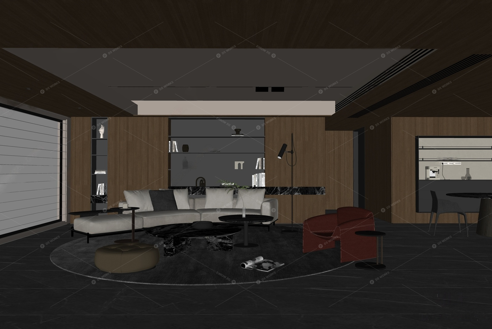 Living & Dining Rooms 3D Models 2