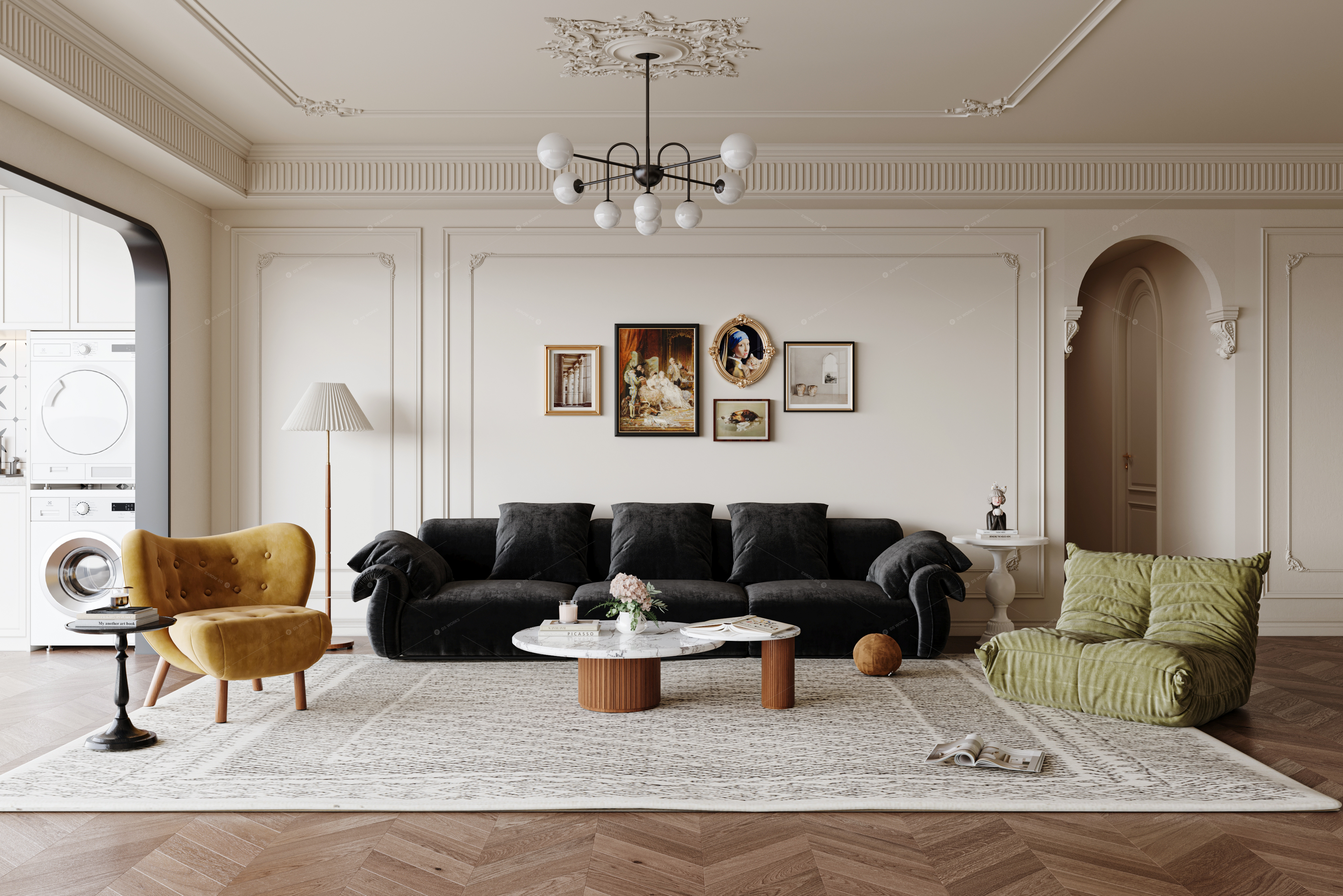 Living Rooms 3D Models
