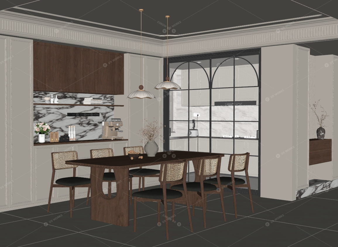 Dining Rooms 3D Models 2