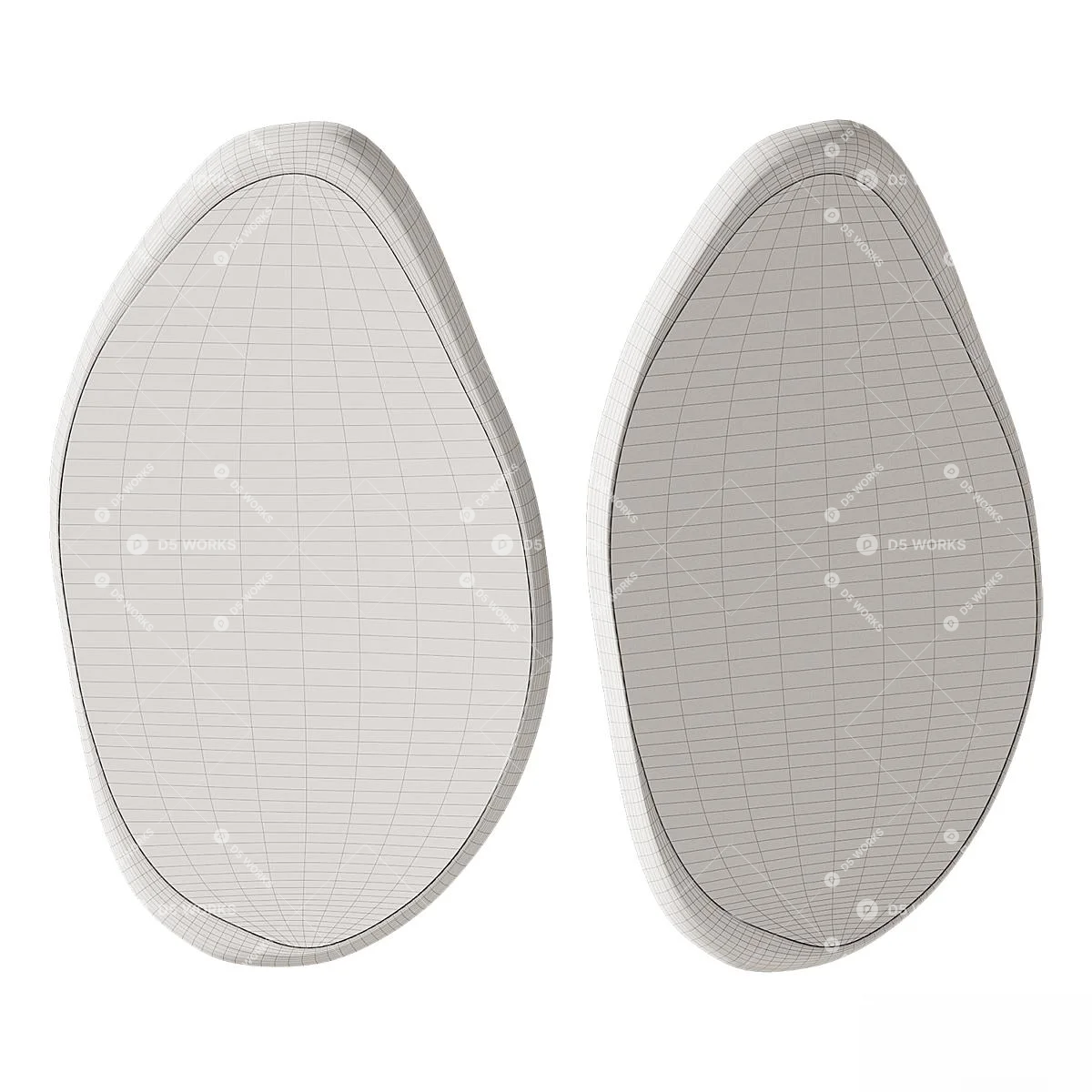 Mirror 3d model thumbnail 4