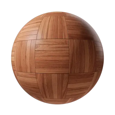 Pine wood patterned floor