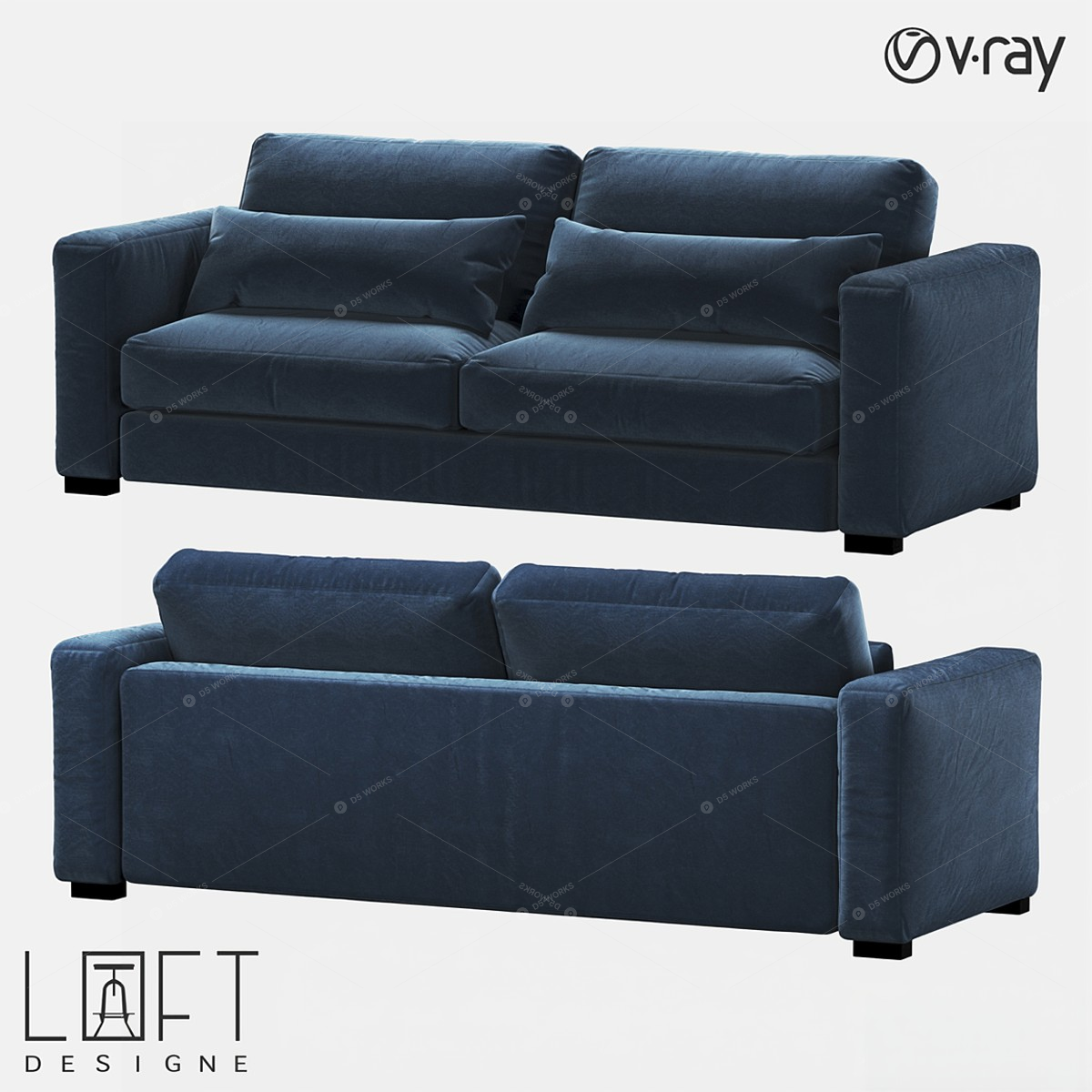 Sofas 3D Models