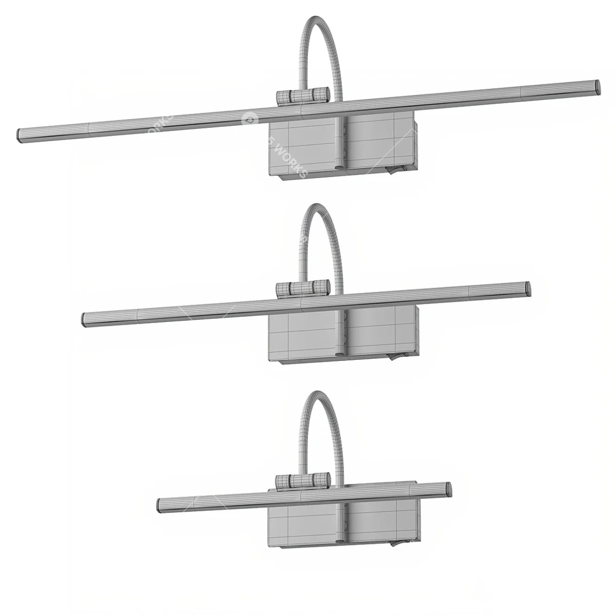 Wall Lamp 3d model thumbnail 5